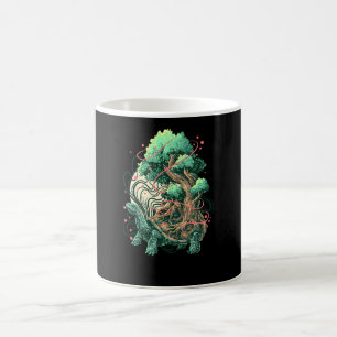 Taza De Café Árbol de tortugas