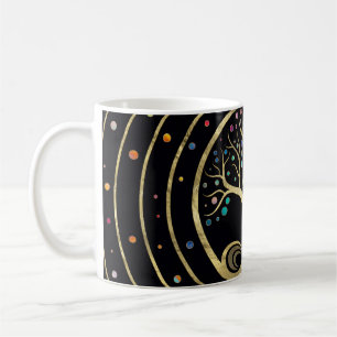 Taza De Café Árbol de vida - Espiral infinita
