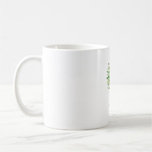 Taza De Café Árbol de vida Genética de ADN Entorno de Biología