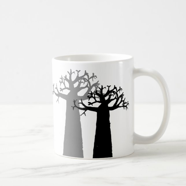 Taza De Café Árbol del baobab (Derecha)