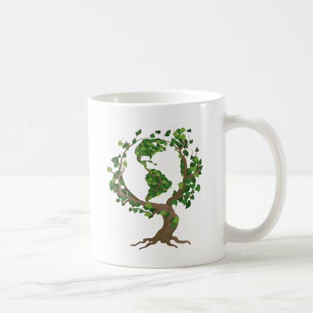 Taza De Café árbol del globo (Derecha)