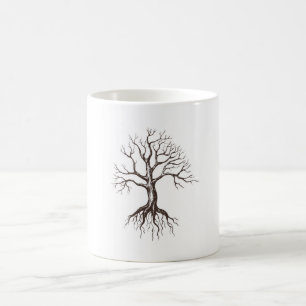 Taza De Café Árbol desnudo