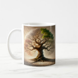 Taza De Café Árbol estacional