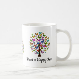 Taza De Café Árbol feliz