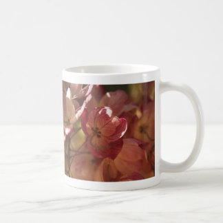 Taza De Café árbol floreciente rosado