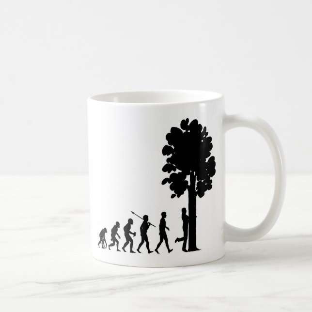 Taza De Café Árbol Hugger (Derecha)