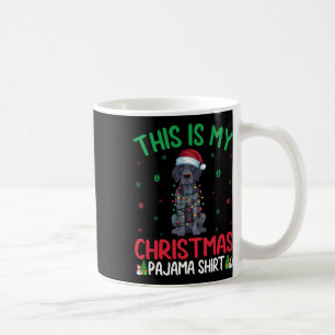 Taza De Café Árbol navideño Santa German Shorthal Pointer Dog C