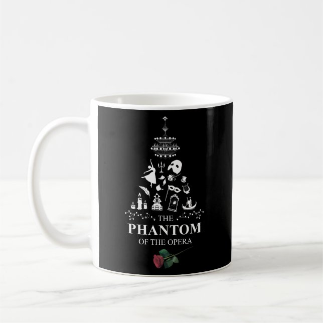 Taza De Café Árbol Oficial "Fantasma De La Ópera" (Izquierda)