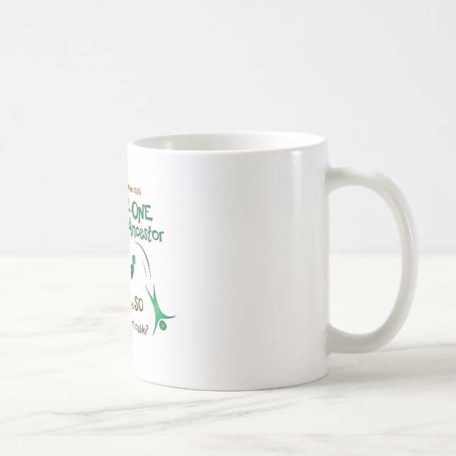 Taza De Café Árbol Un Ancestro (Derecha)