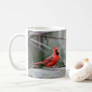 Taza De Café Arbolado cardinal