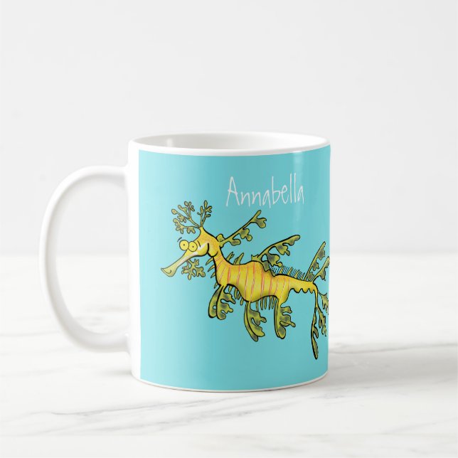 Taza De Café arbolado personalizado dragon (Izquierda)