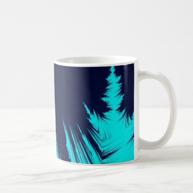 TAZA DE CAFÉ ÁRBOLES ABSTRACTOS (Derecha)