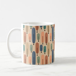 Taza De Café Árboles atómicos retro