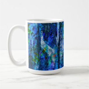 Taza De Café ÁRBOLES Azules Impresionantes