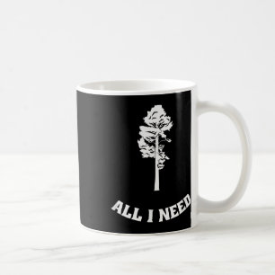 Taza De Café Árboles Bosques Naturales Caminando Medio Ambiente