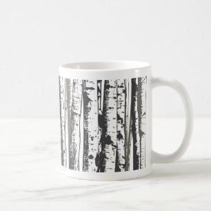 Taza De Café árboles de álamos