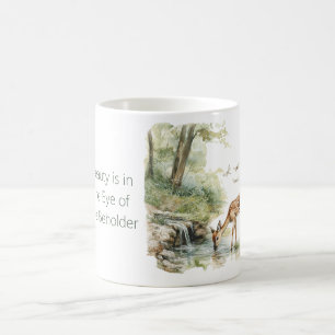 Taza De Café Arboles De Deer Brook Belleza Es