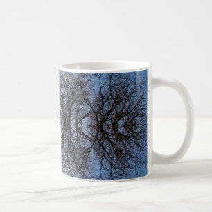Taza De Café Árboles de imagen espejos