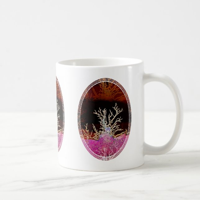 TAZA DE CAFÉ ÁRBOLES DE INVIERNO (Derecha)