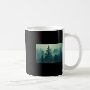 Taza De Café Árboles de la naturaleza nocturna al aire libre bo