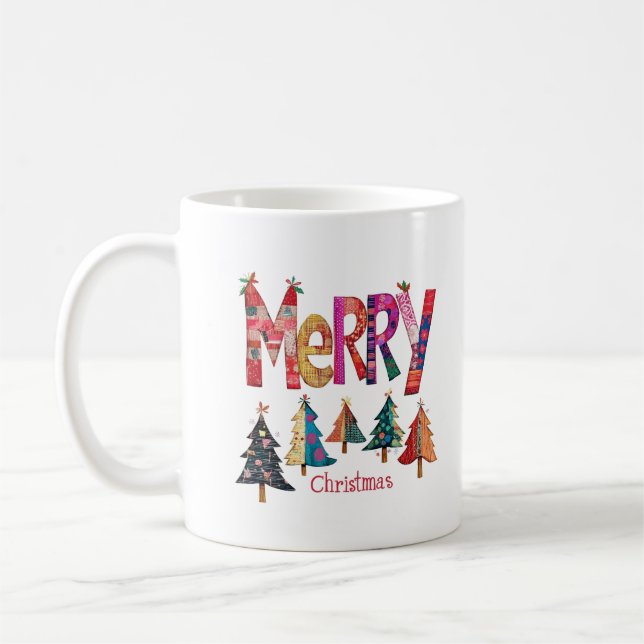 Taza De Café Árboles de navidad (Izquierda)