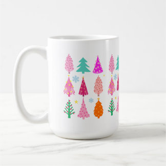 Taza De Café Árboles de Navidad