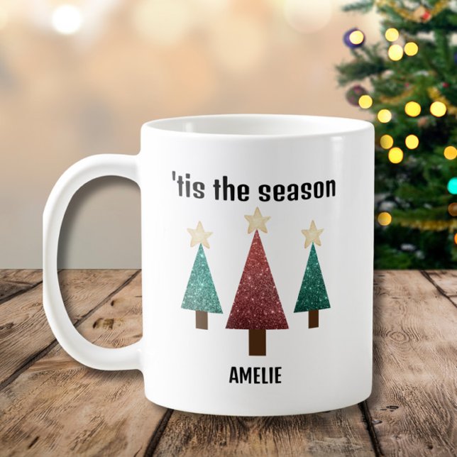 Taza De Café Árboles de Navidad (Subido por el creador)