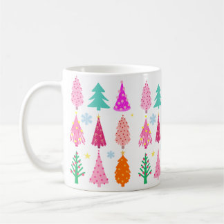Taza De Café Árboles de Navidad