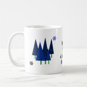 Taza De Café Árboles de Navidad Caprichosos