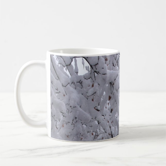Taza De Café Árboles de nevada (Izquierda)