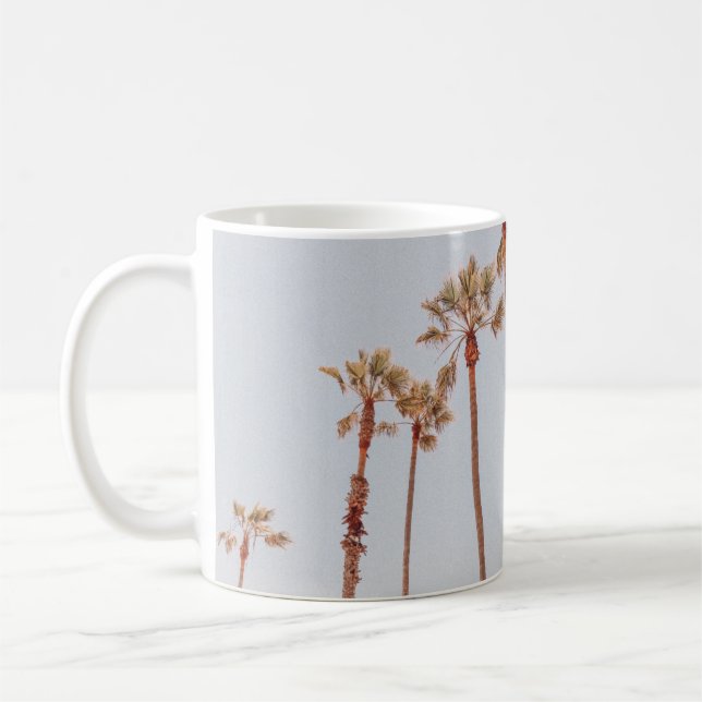 TAZA DE CAFÉ ÁRBOLES DE PALMA (Izquierda)