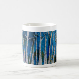 Taza De Café Árboles del invierno del baile
