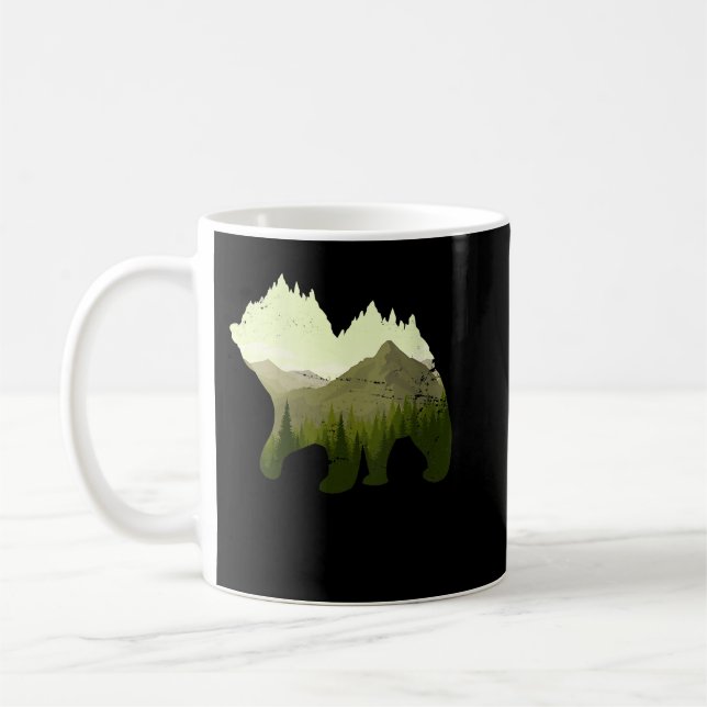 Taza De Café Árboles forestales Naturaleza al aire libre Montañ (Izquierda)