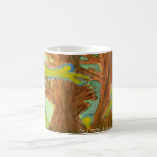 Taza De Café Árboles frecuentados
