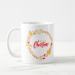 Taza De Café Árboles navideños