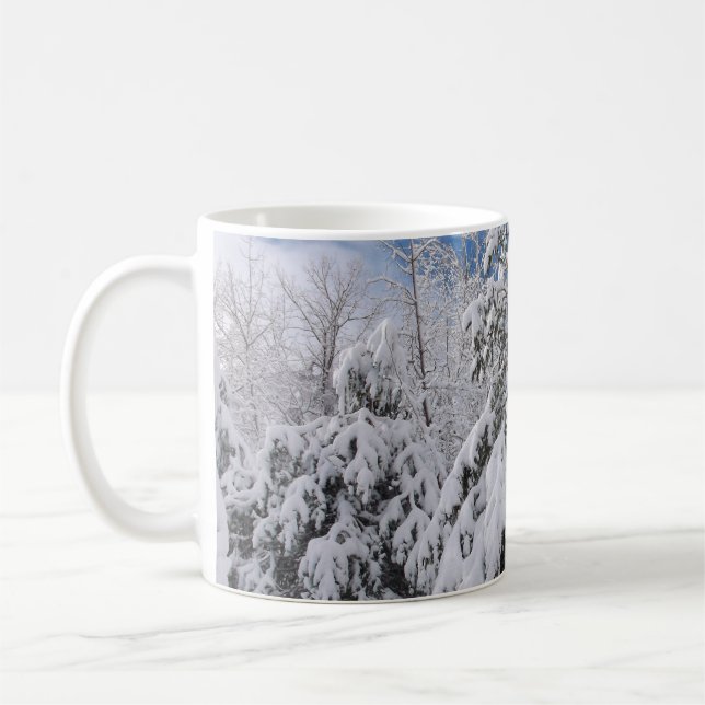 Taza De Café Árboles nevados (Izquierda)