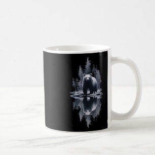 Taza De Café Árboles que reflejan la naturaleza de la vida silv