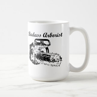 Taza De Café Arborista de Badass - motosierra