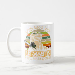 Taza De Café Arborista divertido trepador de árboles leñador di