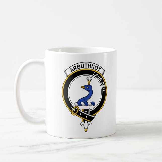 Taza De Café Arbuthnot Tartan Coffee Mug - tamaño 11oz (Izquierda)