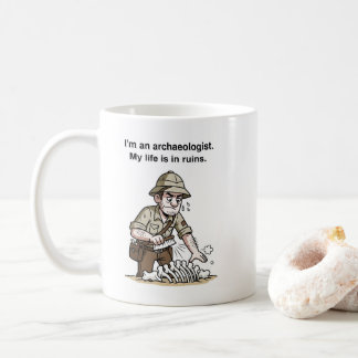 Taza De Café Archaeologist Explorer Spirit – Ancient Discovery 