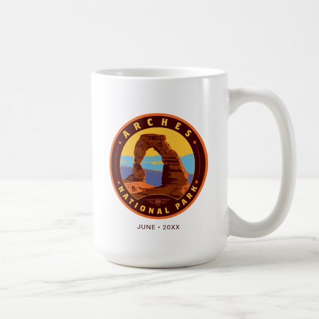 Taza De Café Arches National Park (Derecha)