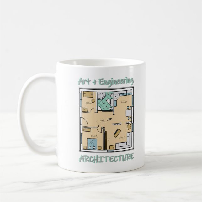Taza De Café architect coffee (Izquierda)