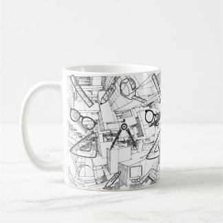 Taza De Café architectural mug