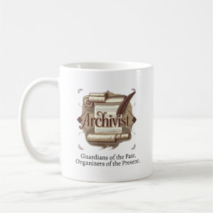 Taza De Café Archivista - Guardián del pasado