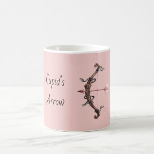 Taza De Café Arco de Cupido Rosa Rojo