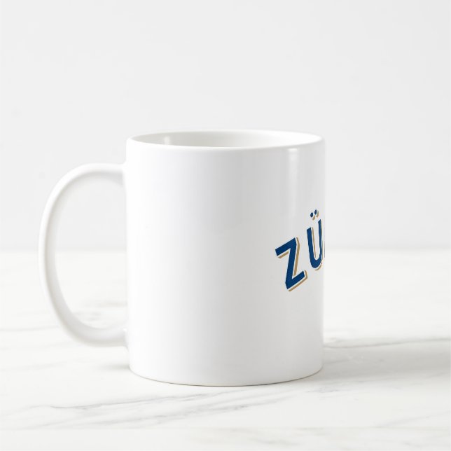 Taza De Café Arco de época Zü rico en Suiza (Izquierda)