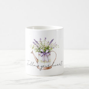 Taza De Café Arco de Flores de Lavanda