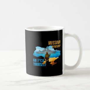 Taza De Café Arco de guerra en Ucrania Mapa de rehenes del orgu