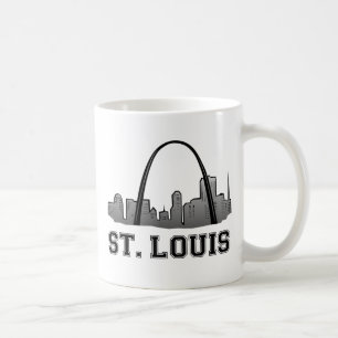 Taza De Café Arco de la entrada en St. Louis
